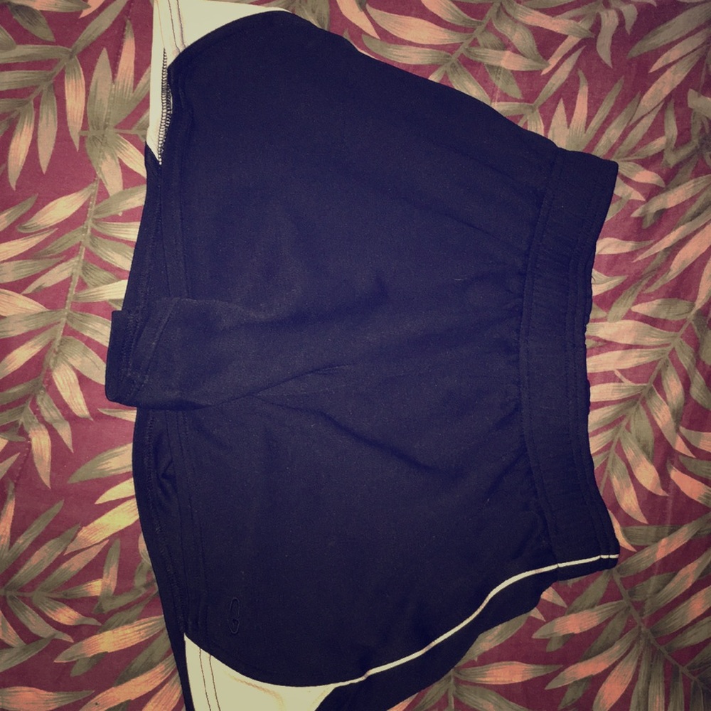 Black & White Running Shorts